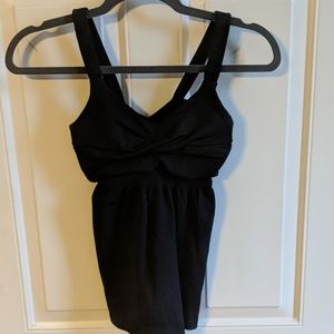 Athleta Black Yoga Top
